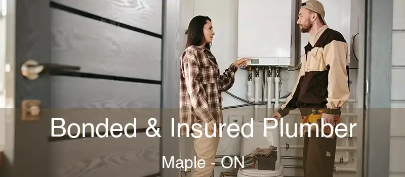  Bonded & Insured Plumber Maple - ON