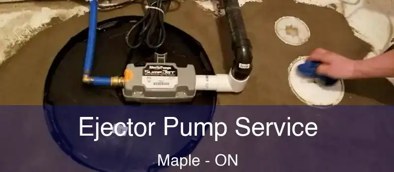  Ejector Pump Service Maple - ON