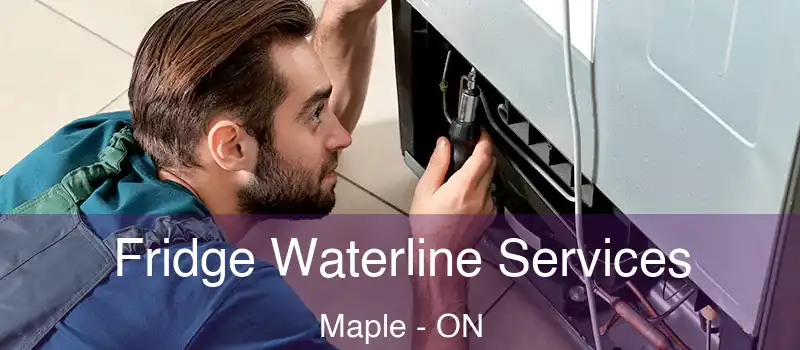  Fridge Waterline Services Maple - ON