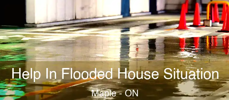  Help In Flooded House Situation Maple - ON