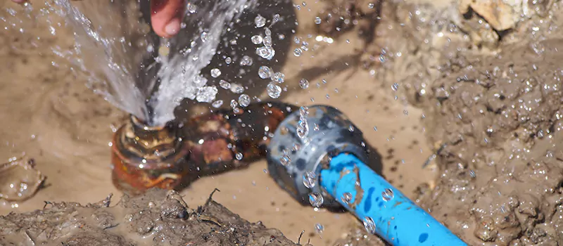 Burst Water Pipe Repair and Replacement in Maple, Ontario