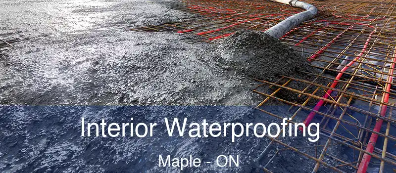  Interior Waterproofing Maple - ON