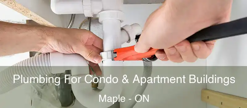  Plumbing For Condo & Apartment Buildings Maple - ON